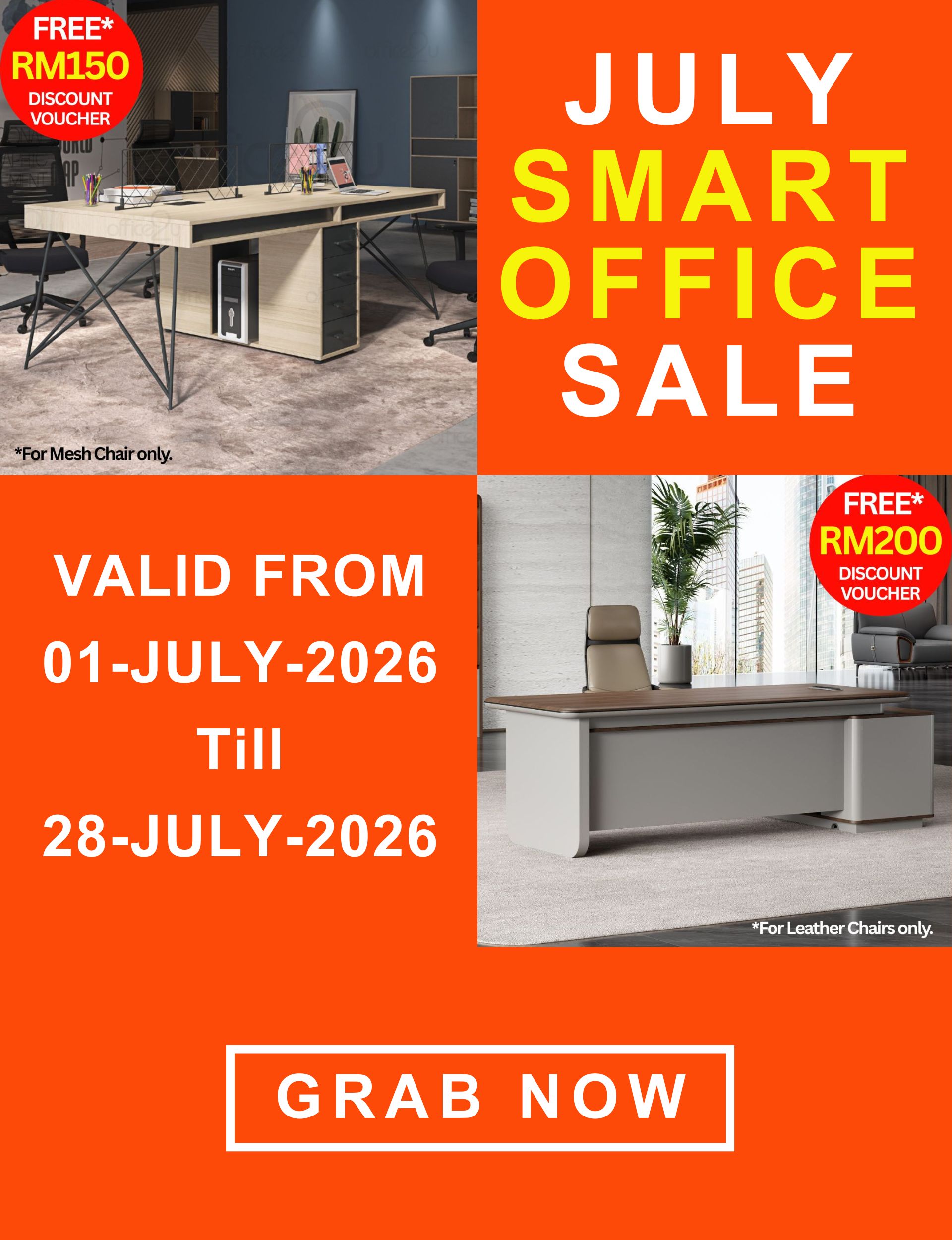 JULY 2026 SALE MAIN BANNER
